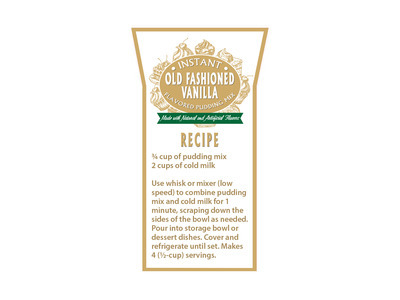 Old Fashioned Vanilla Flavored Instant Pudding Mix 15lb